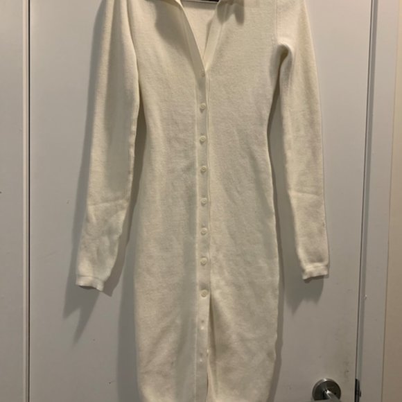 **ONLY WORN ONCE** Wilfred Cove Dress in Light Birch - Picture 3 of 3